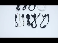 2178712-8 Mikro Eşleşme 8 Pin Kırmızı IDC Kablo Montajı, 2464 28AWG Elektrik Kablo Montajları