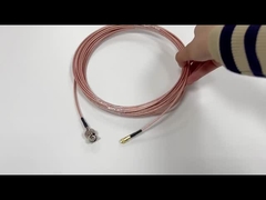 N Soketten Mcx Fişe Dik Açılı Altın Kaplama Rf Koaksiyel Kablo Montajı