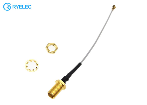MCX Kadın Bölme IPEX UFL Konnektör Pigtail Jumper 1.13mm Uzatma Kablosu Tedarikçi