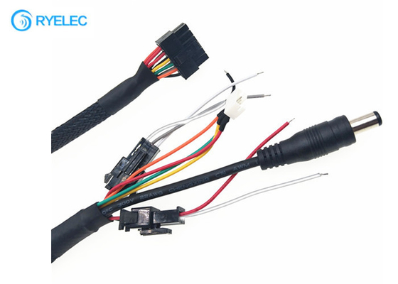 Mikro Fit 3.0 Molex 43025-1200 Için 2.1 * 5.5mm Güç Jack PH 2.0-4 Pin 2 3 Pin Ile Özel Kablo Demeti Jst - Sm Tedarikçi