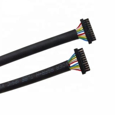 Ul1571 32 Awg Özel Kablo Demeti 0.8mm Pitch 10 Pin DF52-10P-0.8C Hirose PVC Kablo Tedarikçi