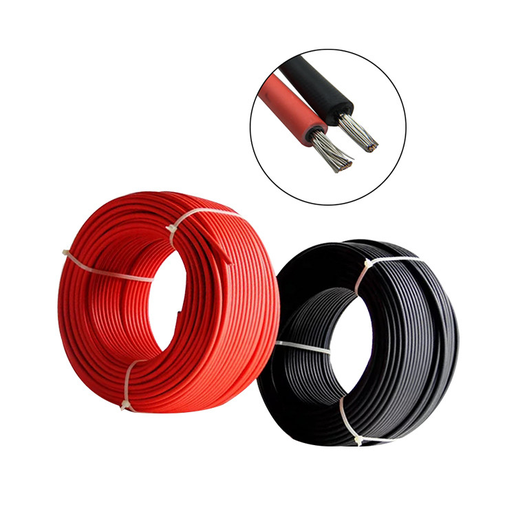 0.6 KV PVC Solar PV Kablo Bakır İletken 4x4 Mm2 XLPE İzolasyon AG Güç