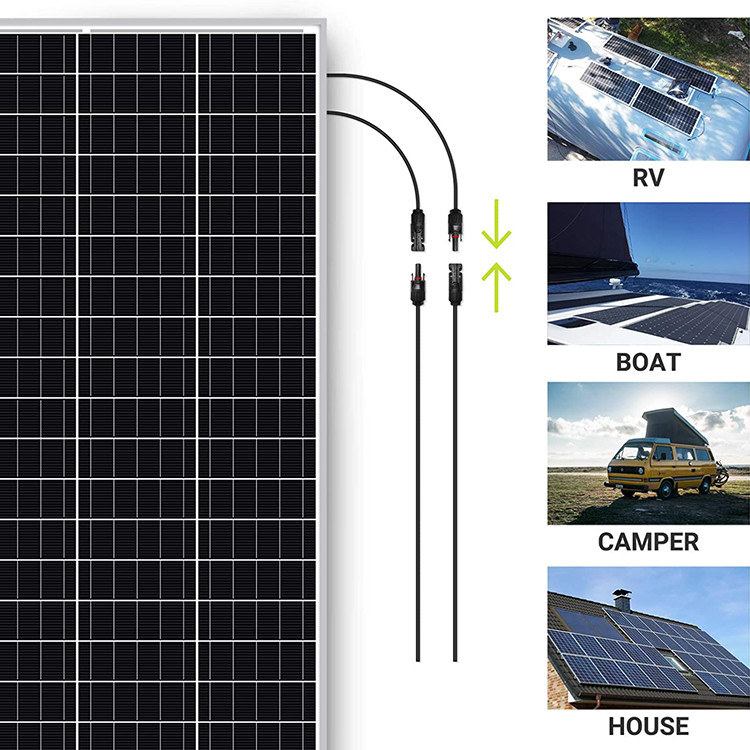 SC25 - 10 Konnektörlü 25 Kare Elektrikli Solar PV Kablo Tel İnverter DC Pil