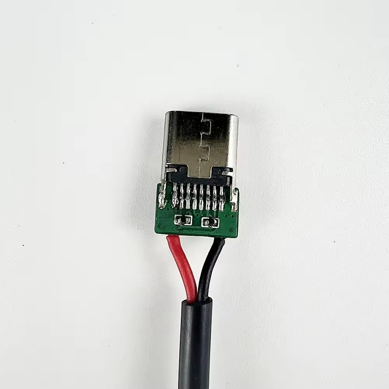 Yüksek Kalite Performans Toptan Nikel Kaplama Tipi C USB Erkek Lehimleyici Bağlantı USB Tipi C Fiş Uzantısı