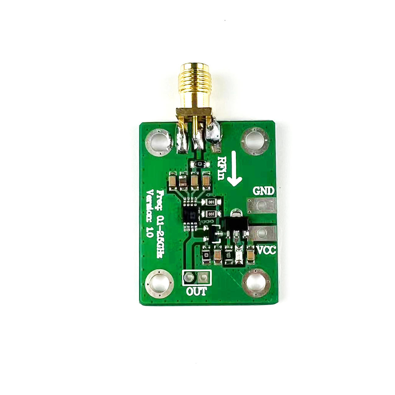 AD8313 Logaritmik Detektör -72dBm -2dBm 0.1-2.5GHz RF Güç Analizcisi 7-15V Güç Mikrodalga Radyo Algılama Modülü