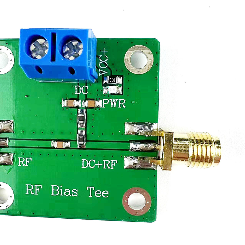 RF Bias Tee Feed geniş bantlı Mikrodalga DC engelleyici 10-6000MHz 6GHz HAM Radyo RTL SDR LNA Düşük Gürültü Amplifikatörü