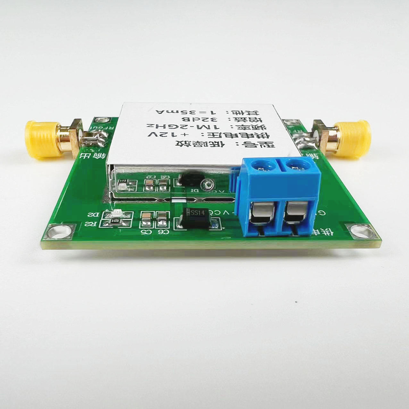 1-3000MHz 2.4GHz 20dB 0.01-2000MHz 2Ghz 32dB LNA RF Geniş Bant Geniş Bant Düşük Gürültülü Güç Amplifier Modülü UHF HF VHF