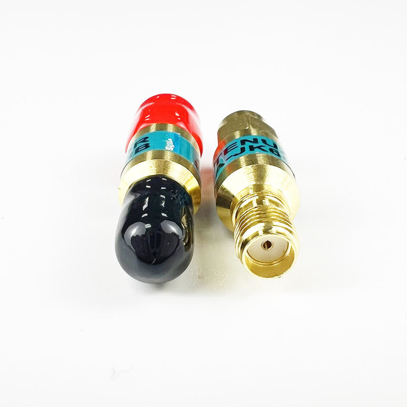 2W DC-6GHz SMA Erkeğe SMA Kadına Koaksiyel RF Attenuator 1/2/3/5/6/10/15/30db Attenuator SMA Sabit Bağlantılar Altın plaka