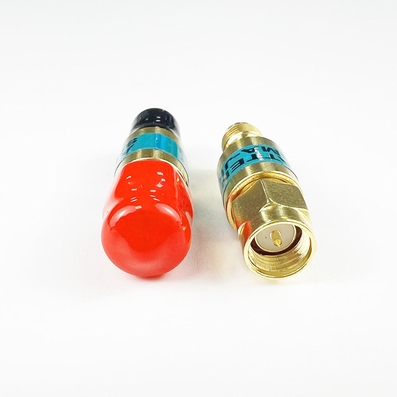 2W DC-6GHz SMA Erkeğe SMA Kadına Koaksiyel RF Attenuator 1/2/3/5/6/10/15/30db Attenuator SMA Sabit Bağlantılar Altın plaka