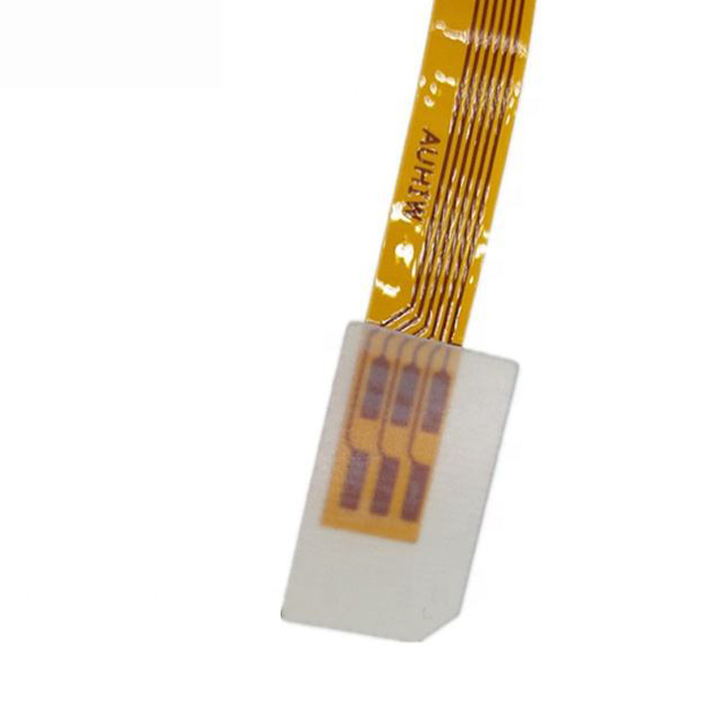 GSM CDMA Standart UIM SIM Kartı Kit Erkeğe Kadına Genişletme Yumuşak Düz FPC Kablo