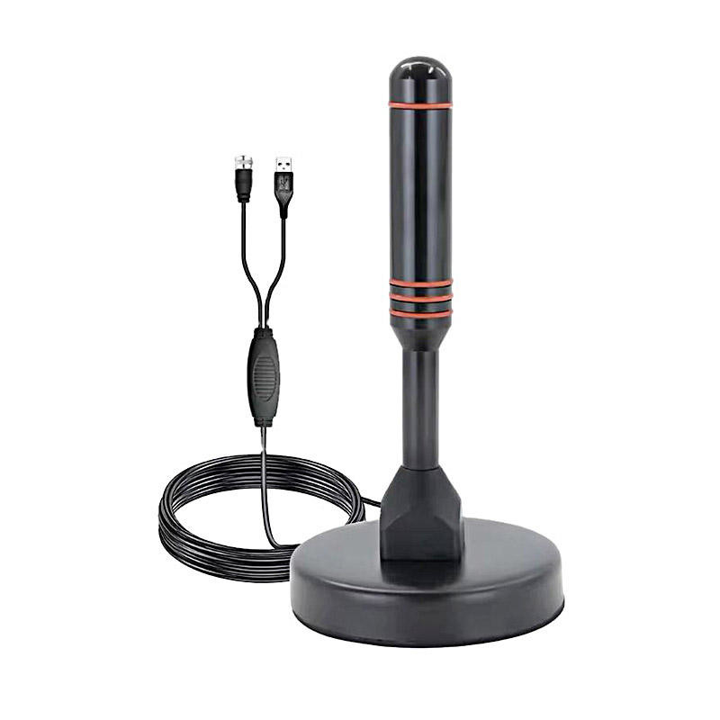En İyi Fiyat Sıcak Satış Dışarıda HDTV TV çubuğu Ücretsiz Kanal Uhf Vhf TV Aerial Digital Magnetli iç mekan DVB-T2 TV anten