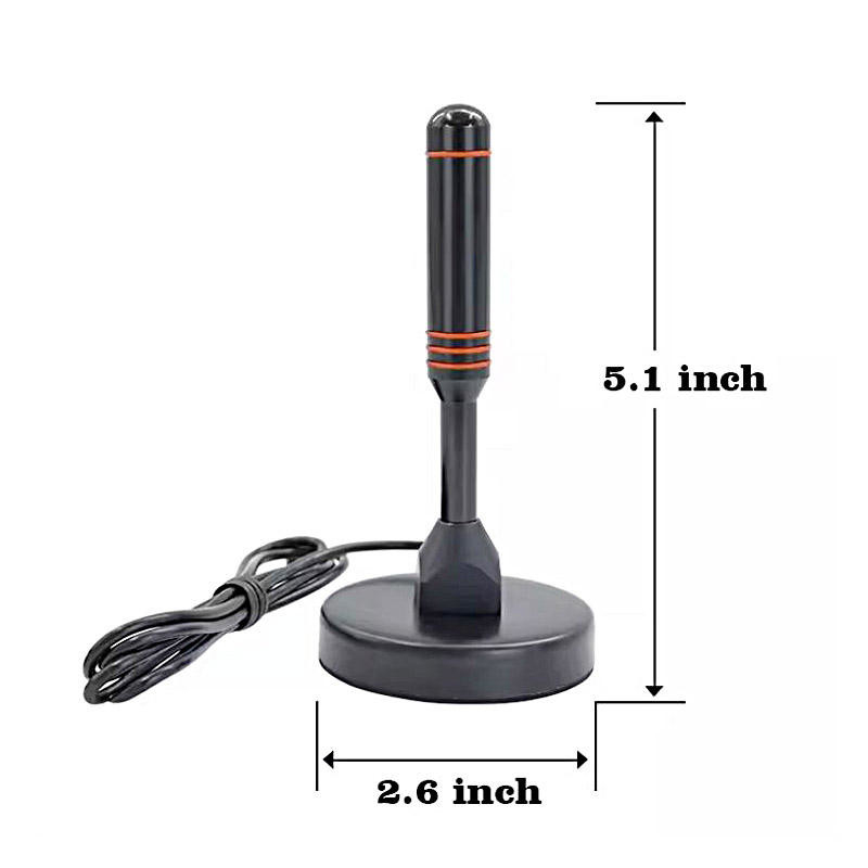 En İyi Fiyat Sıcak Satış Dışarıda HDTV TV çubuğu Ücretsiz Kanal Uhf Vhf TV Aerial Digital Magnetli iç mekan DVB-T2 TV anten