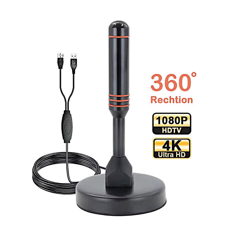 En İyi Fiyat Sıcak Satış Dışarıda HDTV TV çubuğu Ücretsiz Kanal Uhf Vhf TV Aerial Digital Magnetli iç mekan DVB-T2 TV anten
