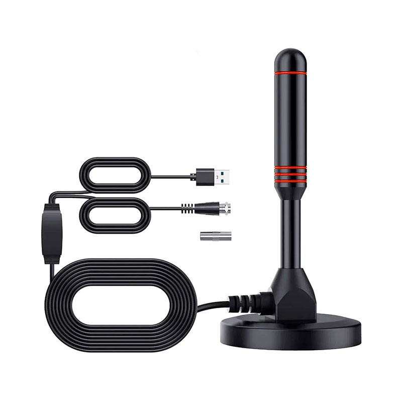 En İyi Fiyat Sıcak Satış Dışarıda HDTV TV çubuğu Ücretsiz Kanal Uhf Vhf TV Aerial Digital Magnetli iç mekan DVB-T2 TV anten