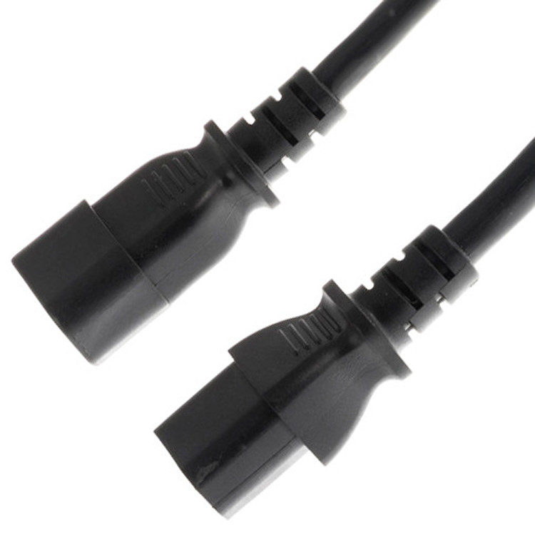 RY C13'den C14'e 10a 250v güç kablosu 18 Awg C14 Çıkışlı C13 eşleşmeleri