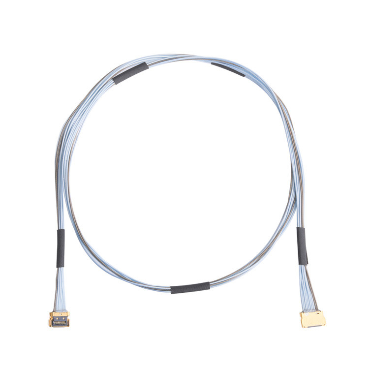 LVDS Kablo Kablo hattı UY 10P 0.35mm Pitch I Pex 20857-010T-01 Ipex Mikro Koaksiyel Kablo için Kablo Montajları