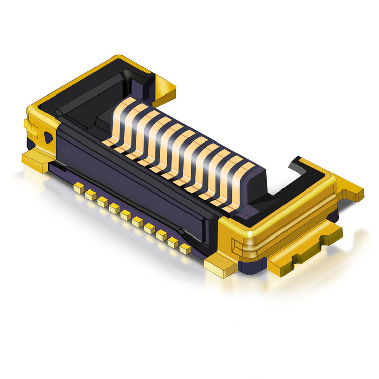 LVDS Kablo Kablo hattı UY 10P 0.35mm Pitch I Pex 20857-010T-01 Ipex Mikro Koaksiyel Kablo için Kablo Montajları