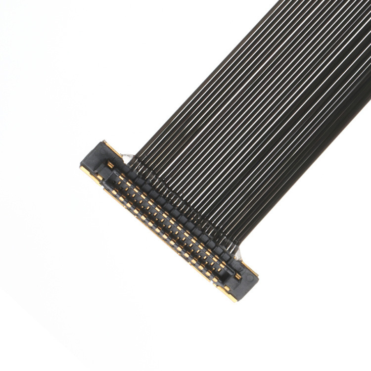 OEM / ODM KEL XSLS Serise 30 Pin 0.25mm Pitch XSLS20-30P Mikro Koaksiyel Kablo Bağlayıcısı