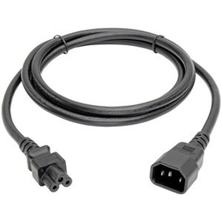 RY Bağlantı Adaptörleri C14'ten C5'e Güç Adaptörü Kablosu 7a 250v 18 Awg