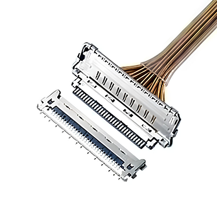 VR kulaklık arayüzü sinyali 40P I Pex 20847 3427 20848 20849 20846 Mikro Koaksiyel Kablo 0.5mm Pitch 40Pin