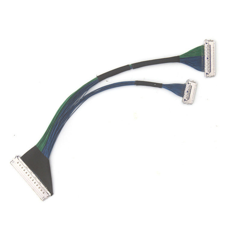 VR kulaklık arayüzü sinyali 40P I Pex 20847 3427 20848 20849 20846 Mikro Koaksiyel Kablo 0.5mm Pitch 40Pin