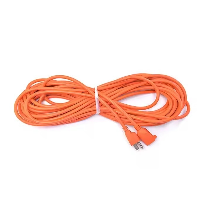 SJWT #12/14/16 AWG uzatma kablosu 10A 13A 15A 125V türleri topraklama 3pin elektrikli 125v ABD güç kabloları