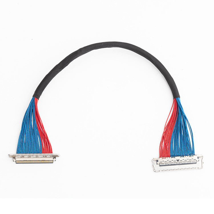 Fabrika 0.4mm Pitch LVDS Kablo Montajı IPEX 20679-040T-01 150mm Uzunluk