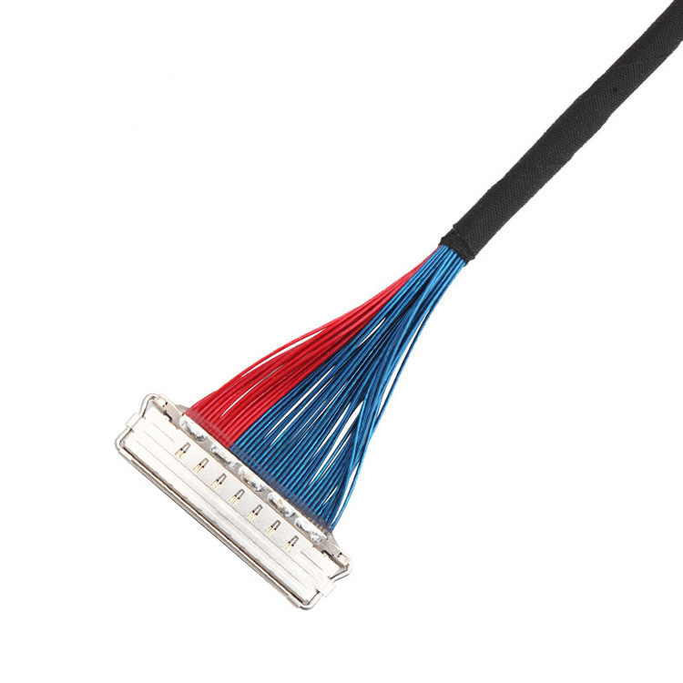 Fabrika 0.4mm Pitch LVDS Kablo Montajı IPEX 20679-040T-01 150mm Uzunluk