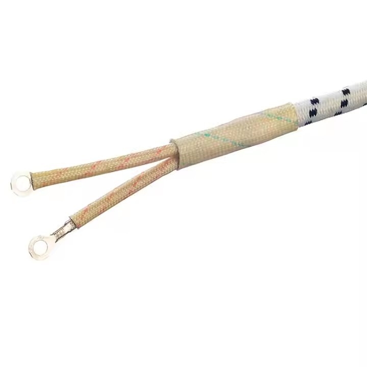 Sıcak Satış 2 Pin 220v 16a Yapışık Tel Güç Kablosu Kablo Led Lamp E27 Dc Bakır Karachi Güç Kablosu Pakistan'da Demir için