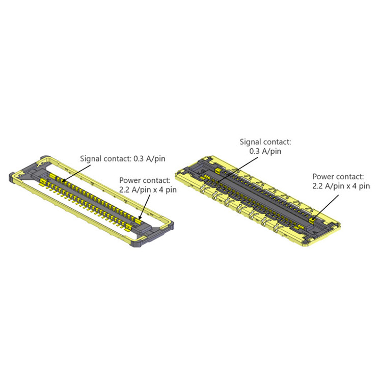 0.3mm Pitch Tamamen Kalkanlı Düz Yüksek Hızlı İletişim Kablosu IPEX NOVASTACK 35-HDP 20697-042E-01 EDP Kablosu