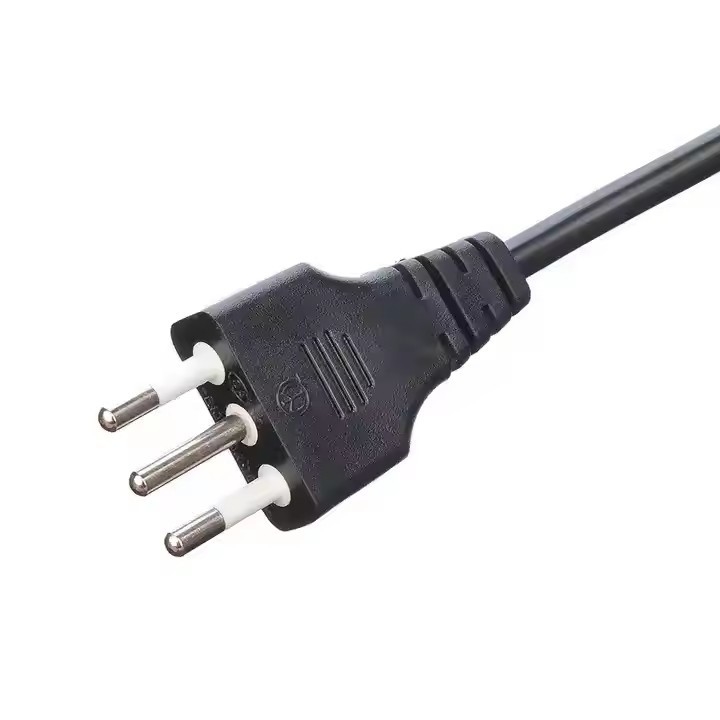 Iec-60320 3 Prong H05vv - F 3G 0.75 Bağlayıcı C19'dan C20'ye Bağlayıcı Bakır İletici Elektrik Kablosu Ev Aygıtları İçin