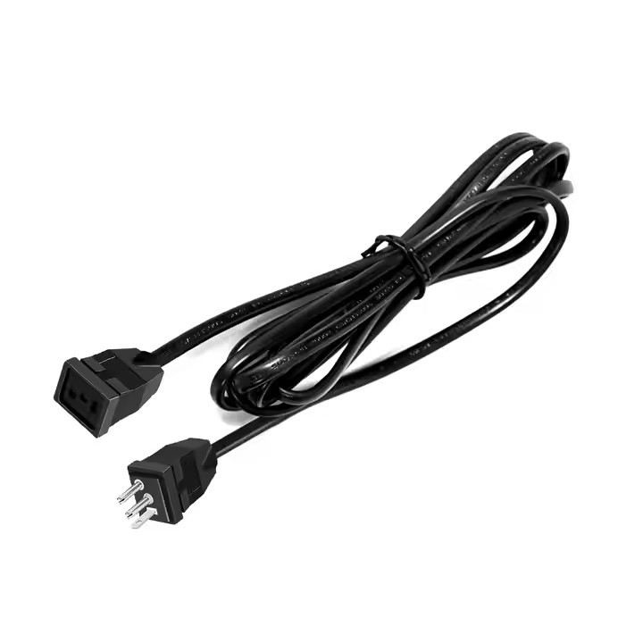 ETL UL817/CSA C22.2 SJT 3X14 10AWG 3 Pin US Black Power Cord Extension Endüstriyel ABD Genişleme Kabloları Işıklandırma