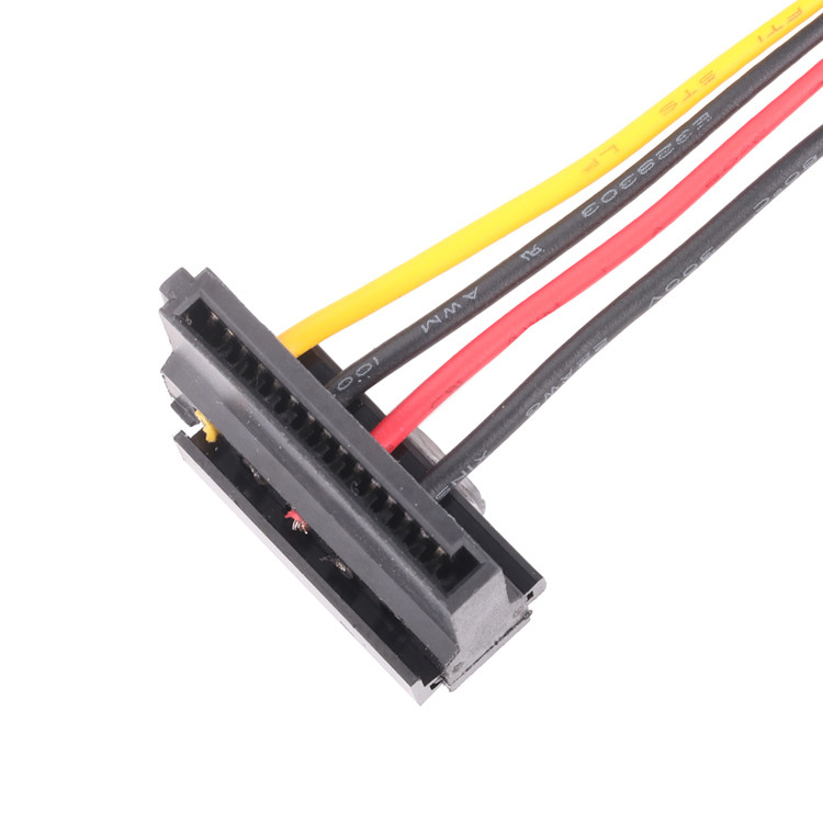 SATA Özel Kablo Montajı E320444 UL1007 C01-15CF41000A'dan C01-H-157F100A'ya Geçiş