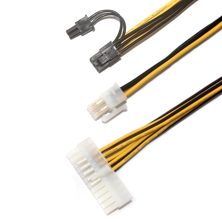 Özel yapımı 4-Pin Molex 39 01 2040 Kadın Erkek Kablo Üreticileri
