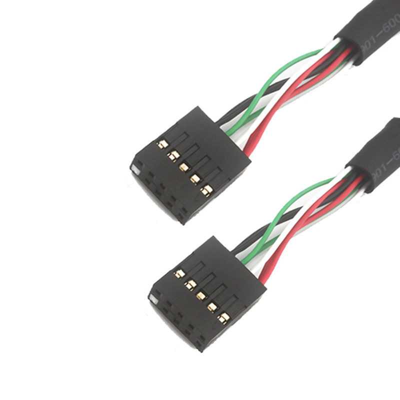 2.54mm Çift USB Endüstri Kabloları Bb To Sbc 10 POS MOLEX 22552101 Kablo