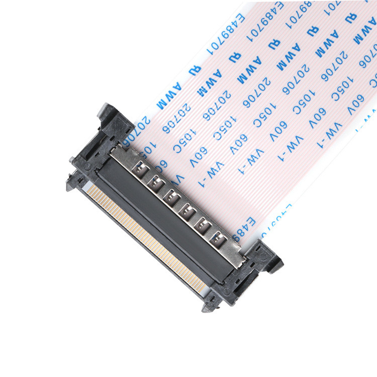 RE51 CONNGolden Pins UP FPC FFC Kablo 51 Pin 0.5mm Pitch Fleksibel Düz Kablo 300mm Uzunluk