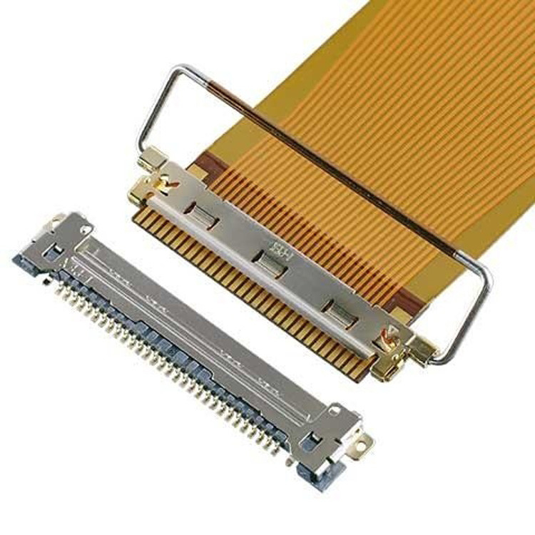 Sıvı Kristal Ekran Bağlantısı Ipex Lvds Kablo Kablosu-VSF 20645-040T-01 40P 0.5mm Pitch