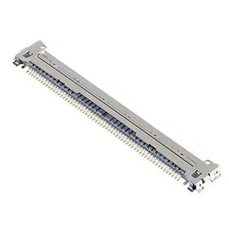 Fabrika 60P IPEX Kabline-CAF 20858-060T-01 0.4mm Pitch Yatay Çiftleme Tipi Mekanik Kilitli FPC Plug Bağlayıcı