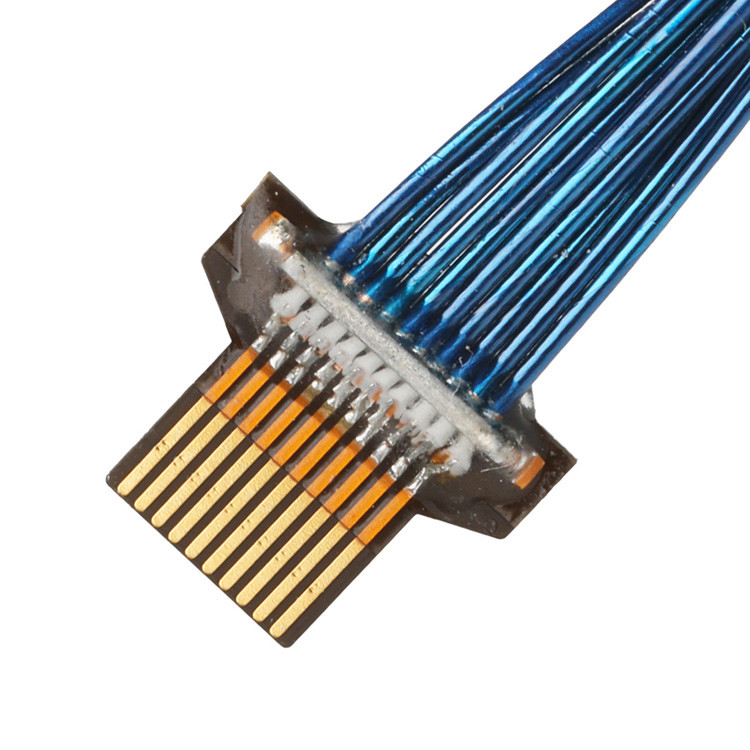 OEM / ODM FPC-010T-01 FFC FPC Kablo Eşleşme Tahta Bağlayıcısı IPEX MINIFLEX® 5-BFN II 20542-010E-01Saldırma Yan Yukarı