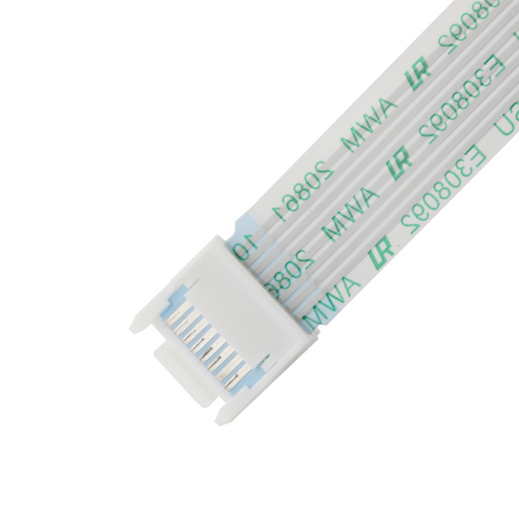 OEM/ODM ROHS FFP/FPC 6Pin Beyaz IS100-L08T-C46-C'ye HS100-L08N-N62 Siyah Pitch 1.0mm