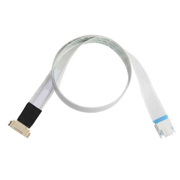 OEM/ODM ROHS FFP/FPC 6Pin Beyaz IS100-L08T-C46-C'ye HS100-L08N-N62 Siyah Pitch 1.0mm
