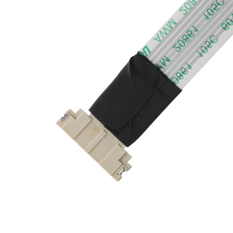 OEM/ODM ROHS FFP/FPC 6Pin Beyaz IS100-L08T-C46-C'ye HS100-L08N-N62 Siyah Pitch 1.0mm