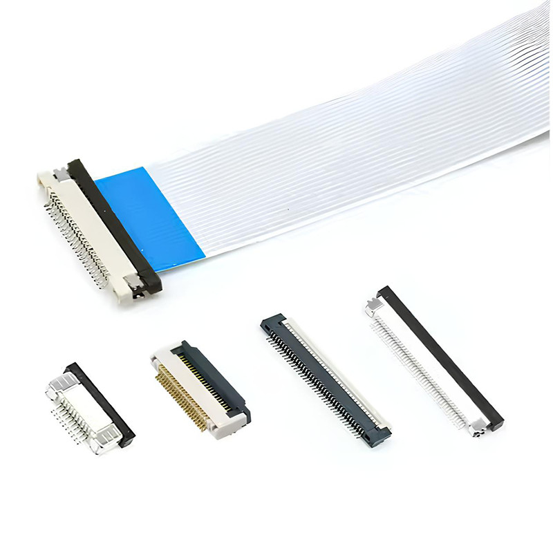 Özel 30 40 60 Pin FFC FPC Flat Flex Esnek Kablo 0.5mm Pitch Molex SMD Bağlayıcı