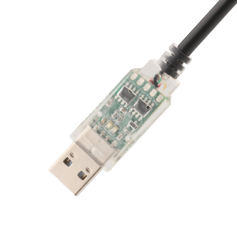 USB RS422'den RJ45'e 8P8C Kadın Nikel Kaplamalı WB-1800-BT Endüstriyel Ağ Debug Adaptörü Kablosu