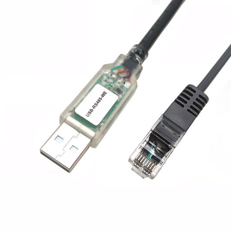 USB-A RS485 To 8P8C RJ45 Seri Uzantı Tel Harness Kablo Dirseği / Parmak / Koruyucu Kapak