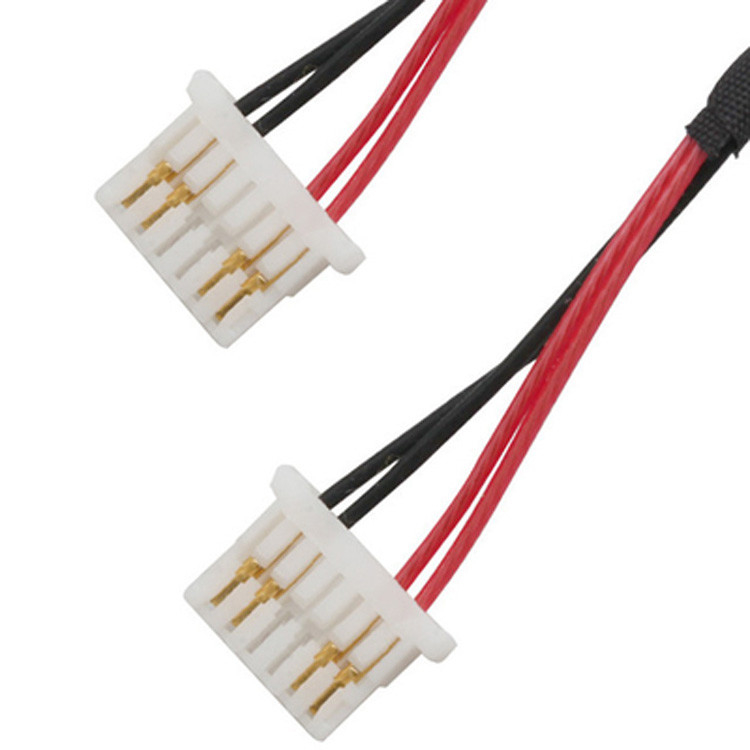 RY Markası JST Kablo Bağlantısı Kablo 22AWG UL1007 Siyah Kırmızı 2P Yapıştırıcı Kablo