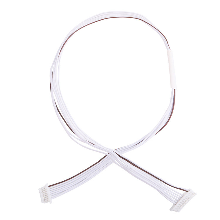Fabrika 0.80mm 8 Pin PVC LVDS Kablo Montajı JST SHR-08V-S-B