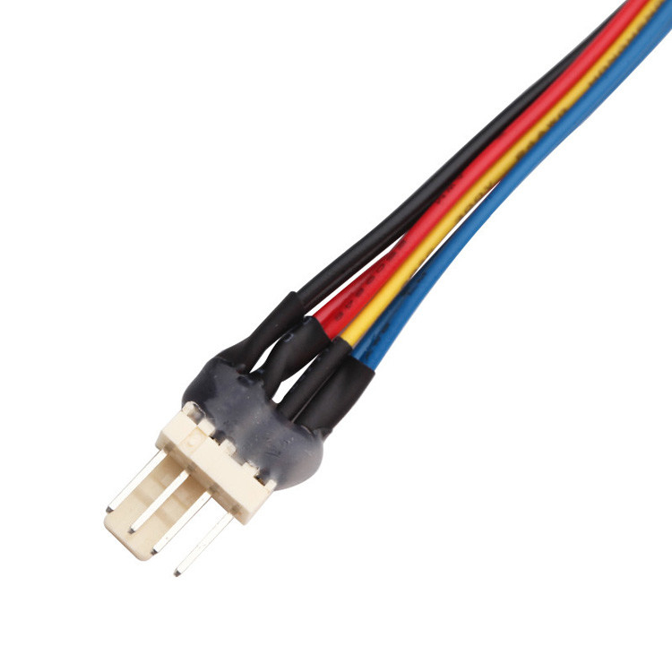Fabrika özelleştirilmiş JST JH 2.5mm 4-Pin Molex 4-Wire Fan Y Kablo Montajı Lvds 4-Pin Bağlayıcı Kablo