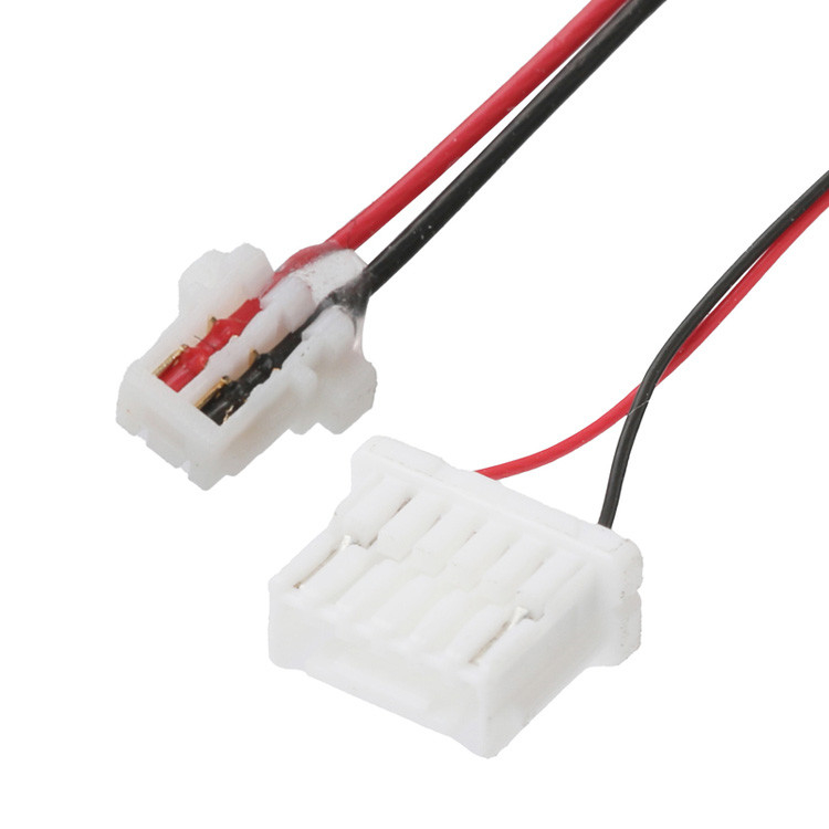 Fabrika JST Harness 0.8mm Pitch 2P NSHR-6P 1.0mm Buckle Socket çıkartılabilir Crimp