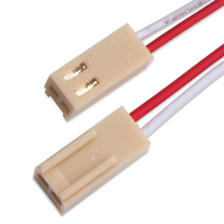 26 Awg Güç Düğmesi Molex bağlantı kabloları 2 Pin 50-57-9002
